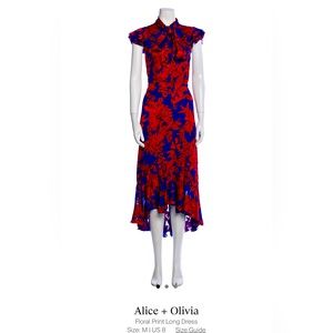 Alice and Olivia floral dress 8. Sold OUT